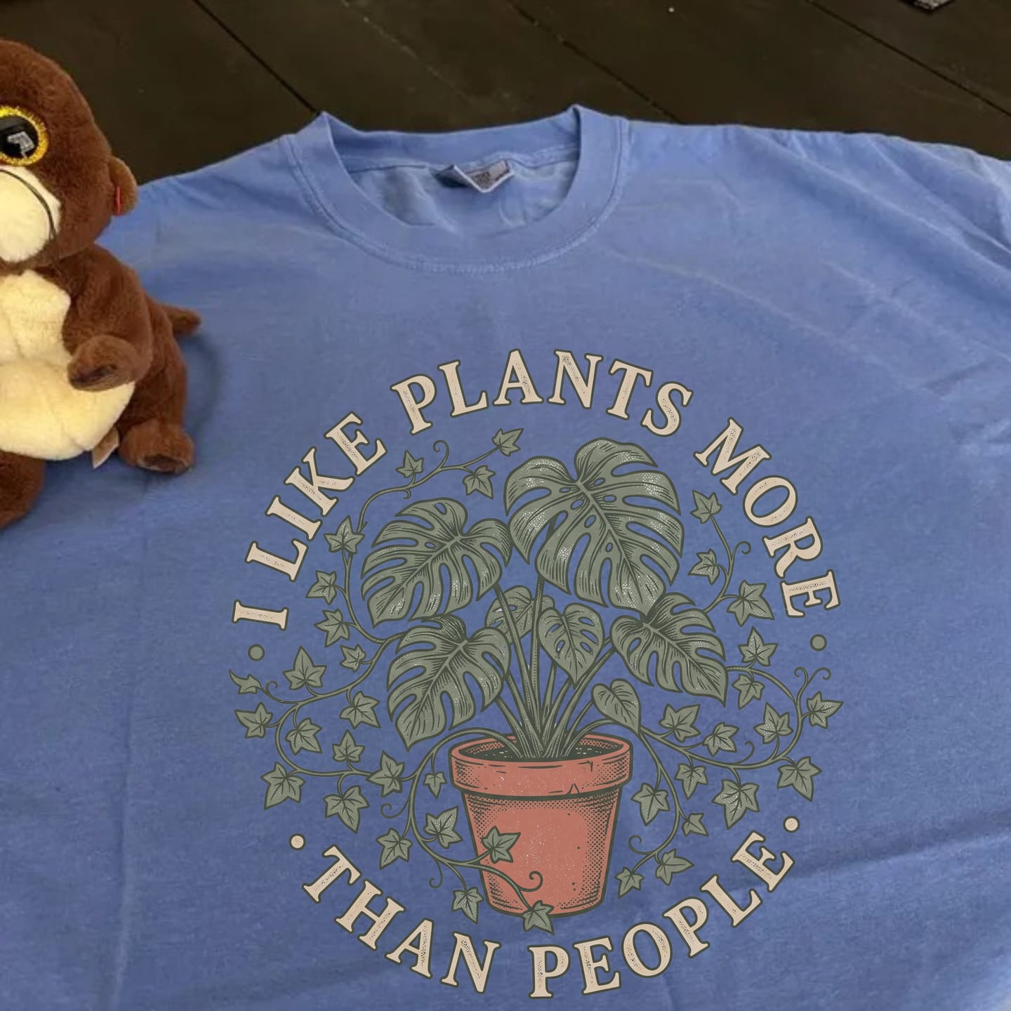 Customer photo review of Plants Over People T-Shirt