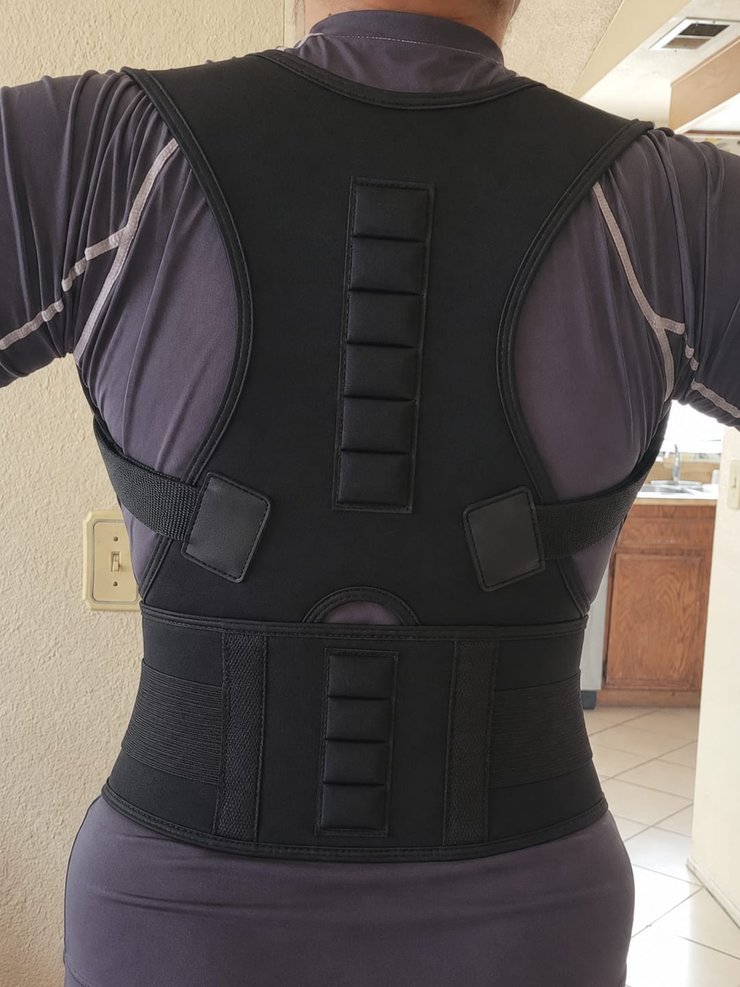 Customer photo review of OrthoRise Posture Corrector