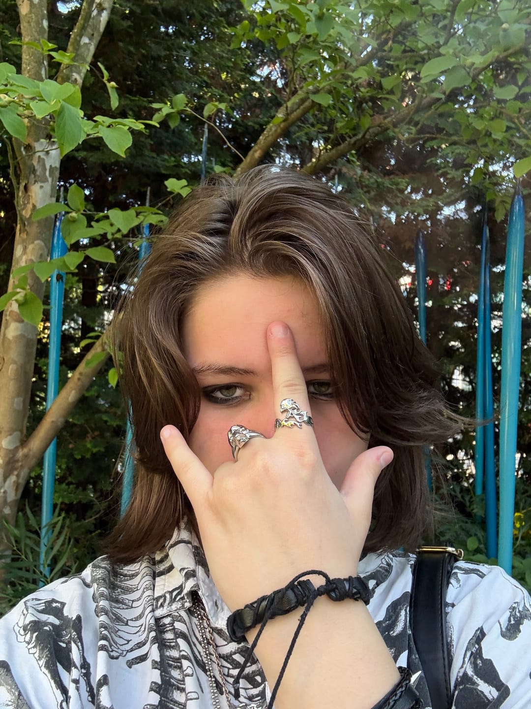 Customer photo review of HALLUCINOGENIC NIGHTMARE RING