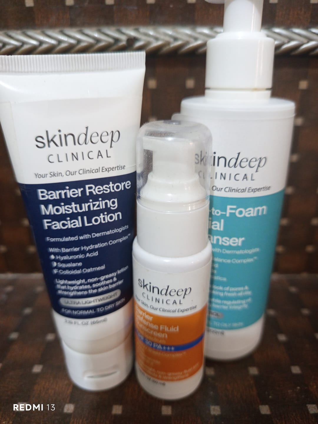 Customer photo review of Gel-to-Foam Facial Cleanser