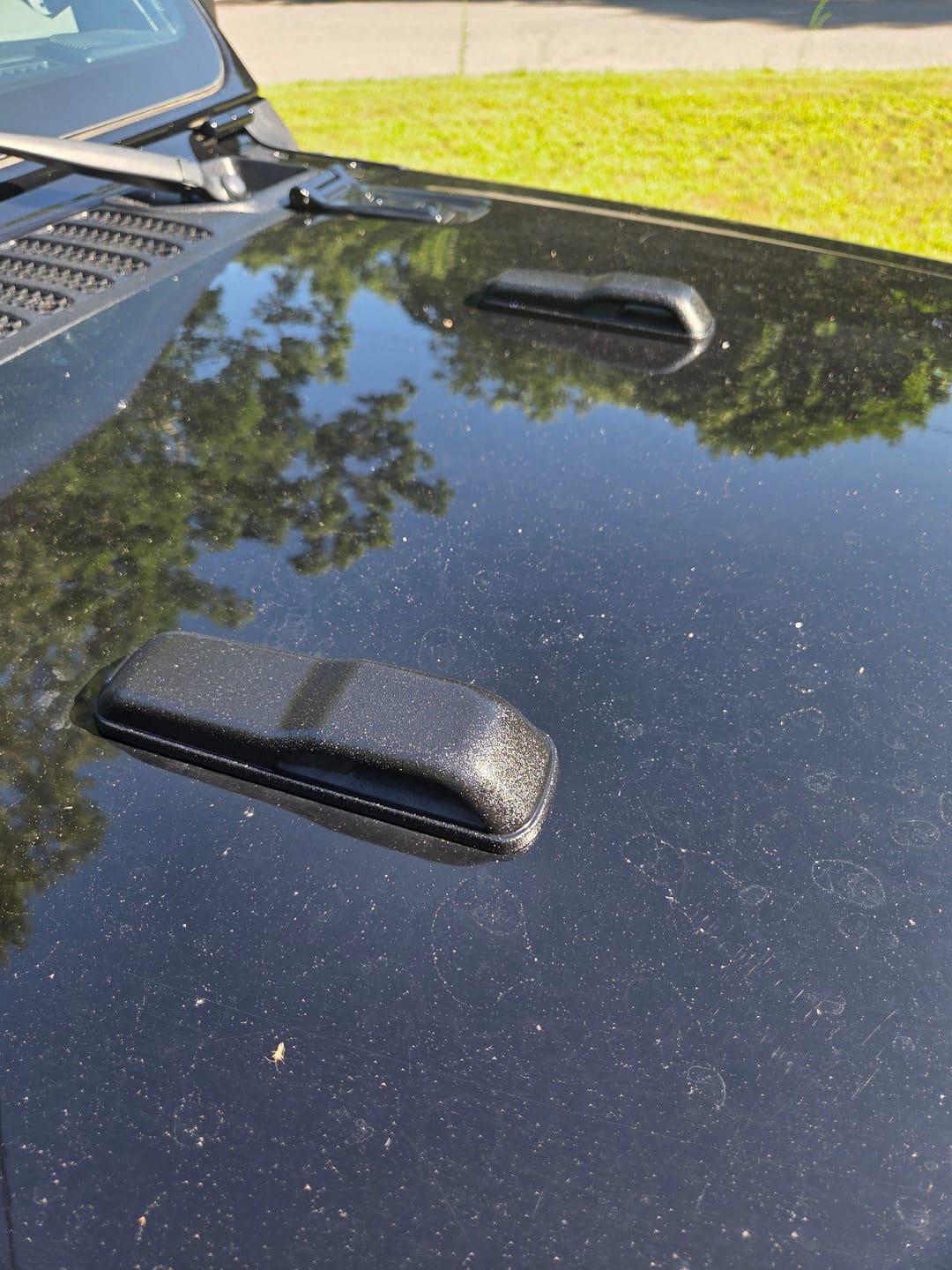 Customer photo review of Raptorized Hood Bumper Cover fits Jeep JL/JT