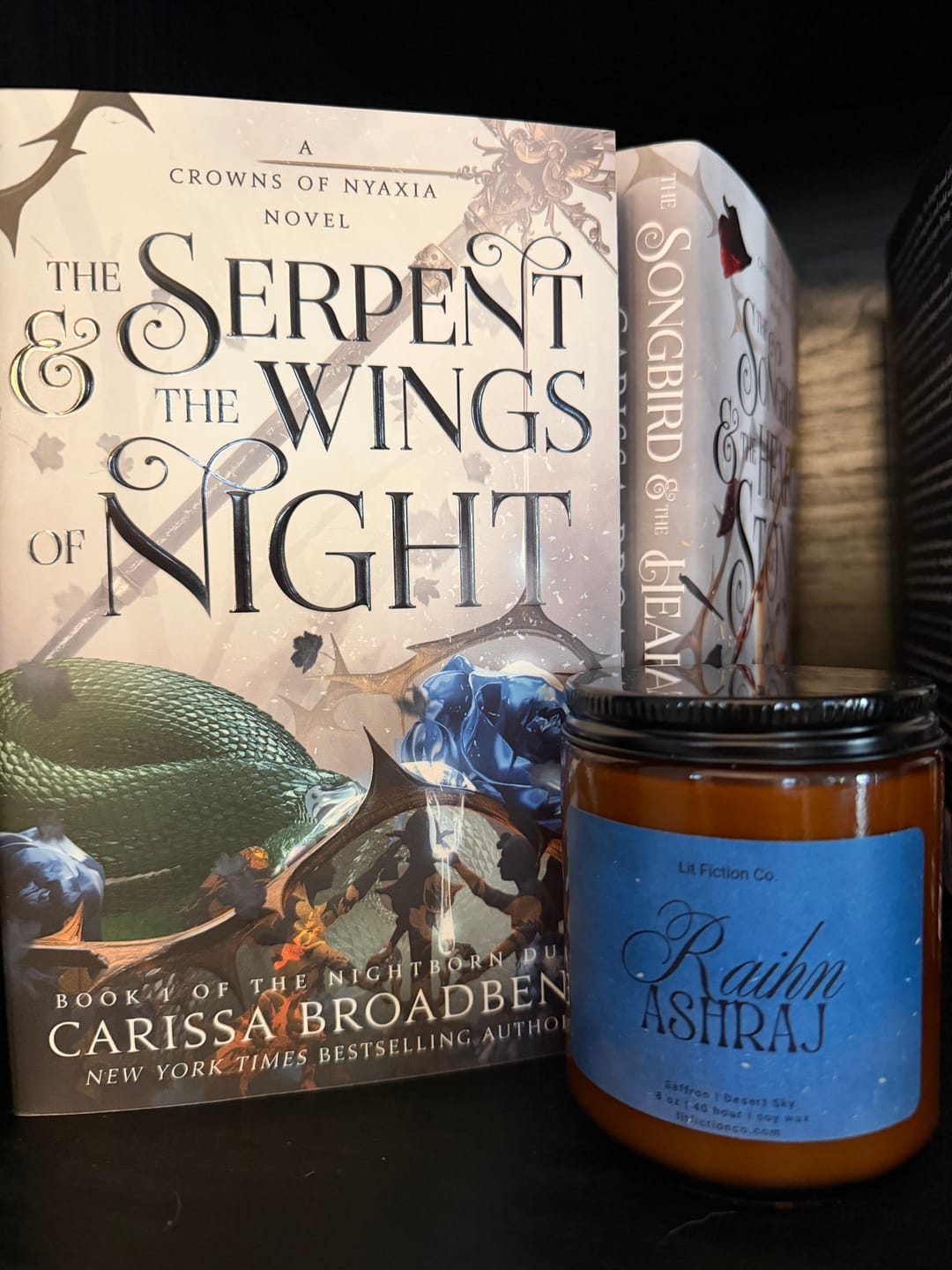 Customer photo review of Raihn Ashraj | Licensed Crown Of Nyaxia Candle | Carissa Broadbent