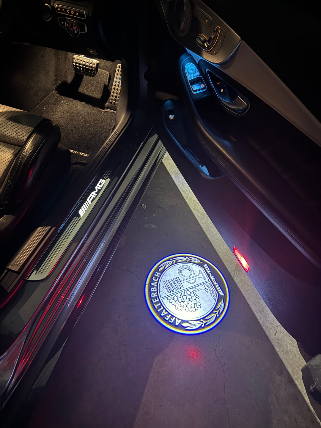 Customer photo review of MERCEDES DOOR LIGHTS