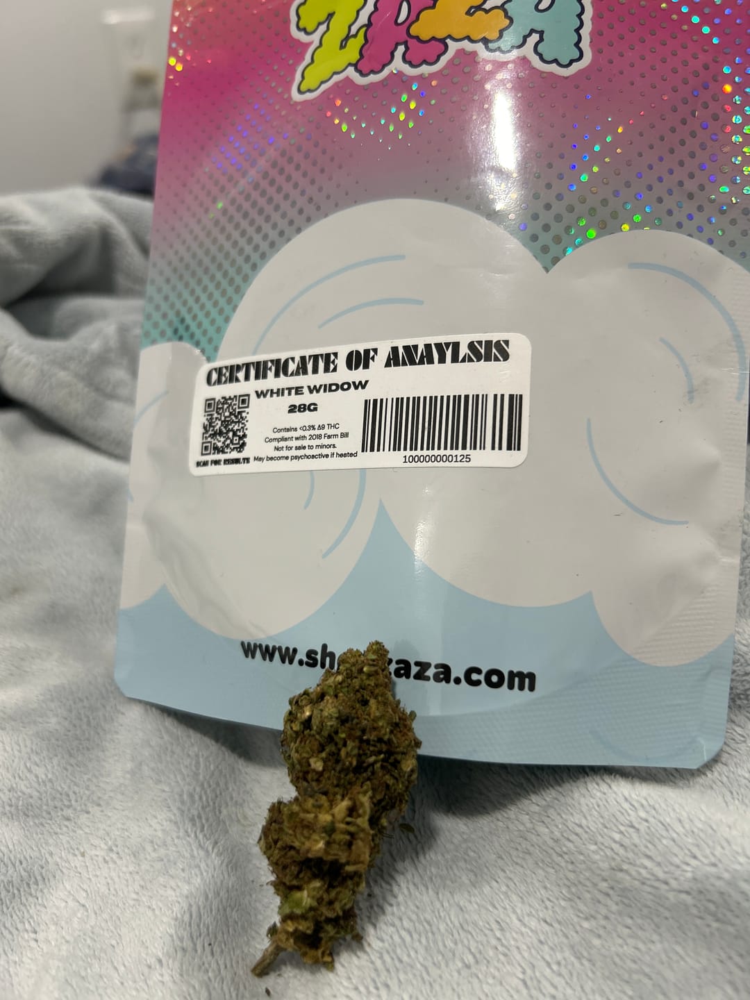 Customer photo review of White Widow - 28 Grams - Hybrid