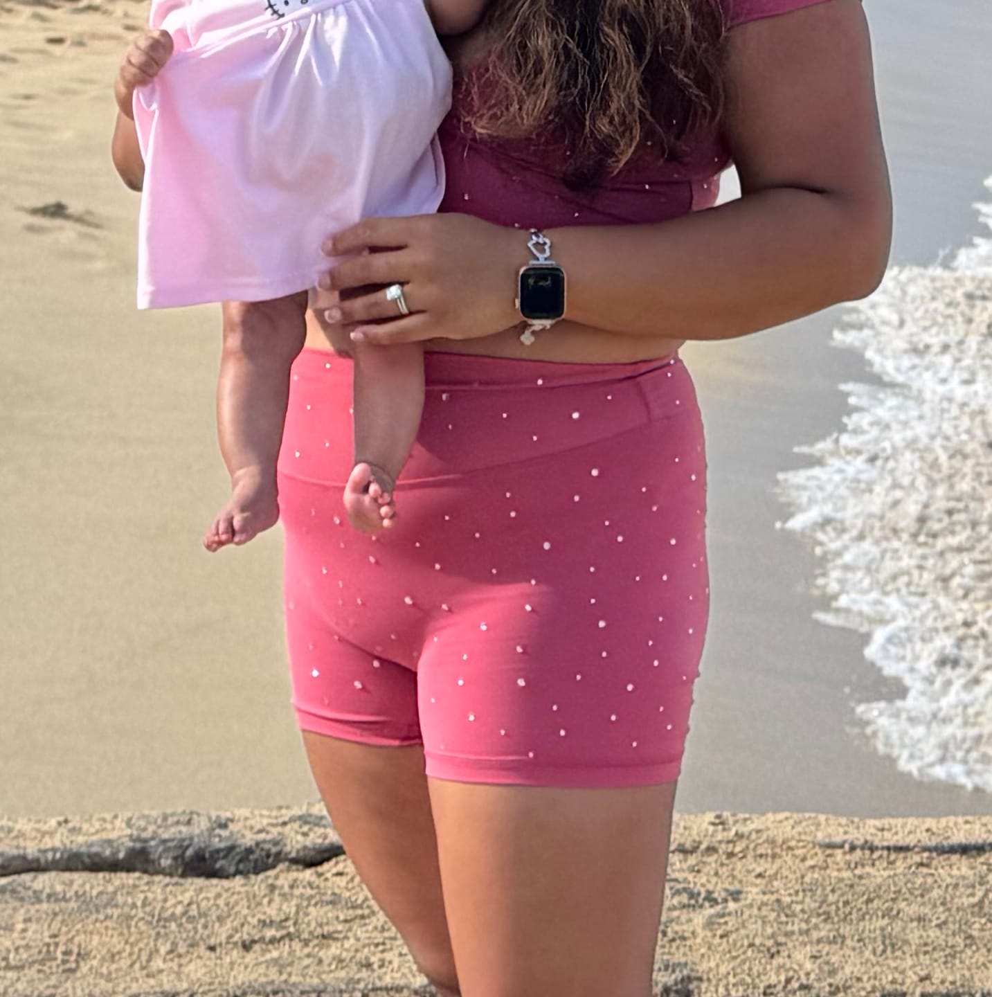 Customer photo review of Laguna Tee - Rose Gem