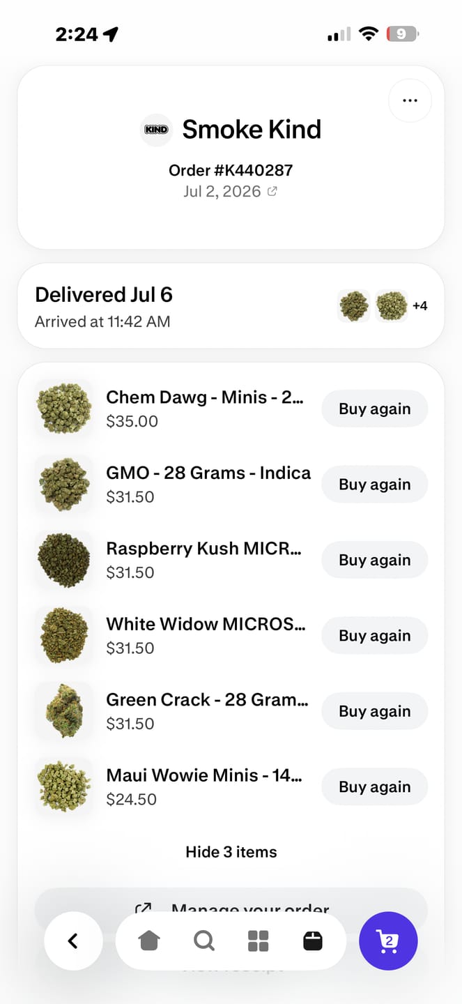 Customer photo review of Maui Wowie Minis - 14 Grams - Sativa