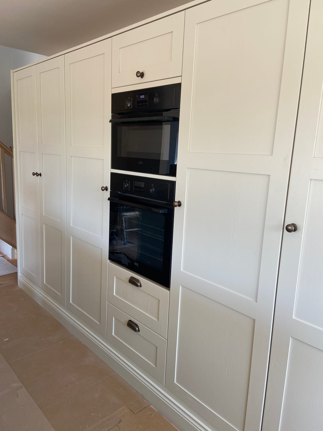 Customer photo review of Hampton Old Brass Cupboard Handles