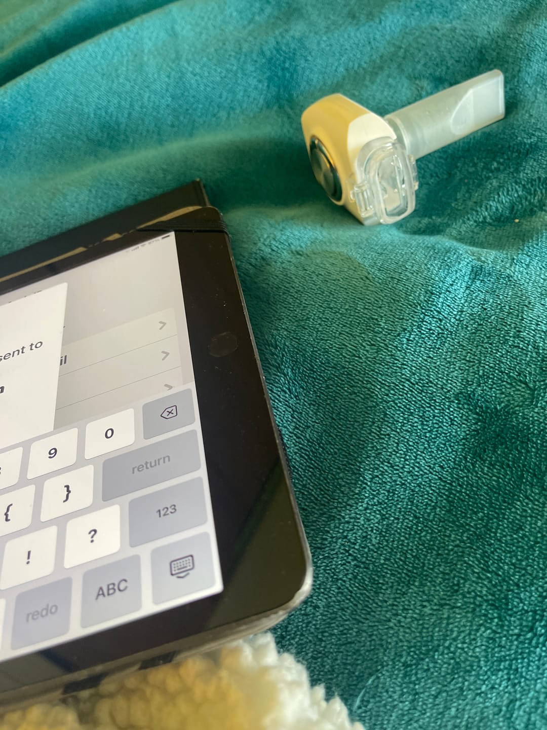 Customer photo review of Micro Mist Pro Portable Nebulizer