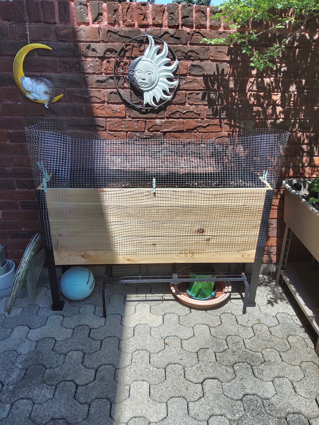 Customer photo review of 11.5" x 48" Raised Garden Bed - 30" TALL - Select Grade