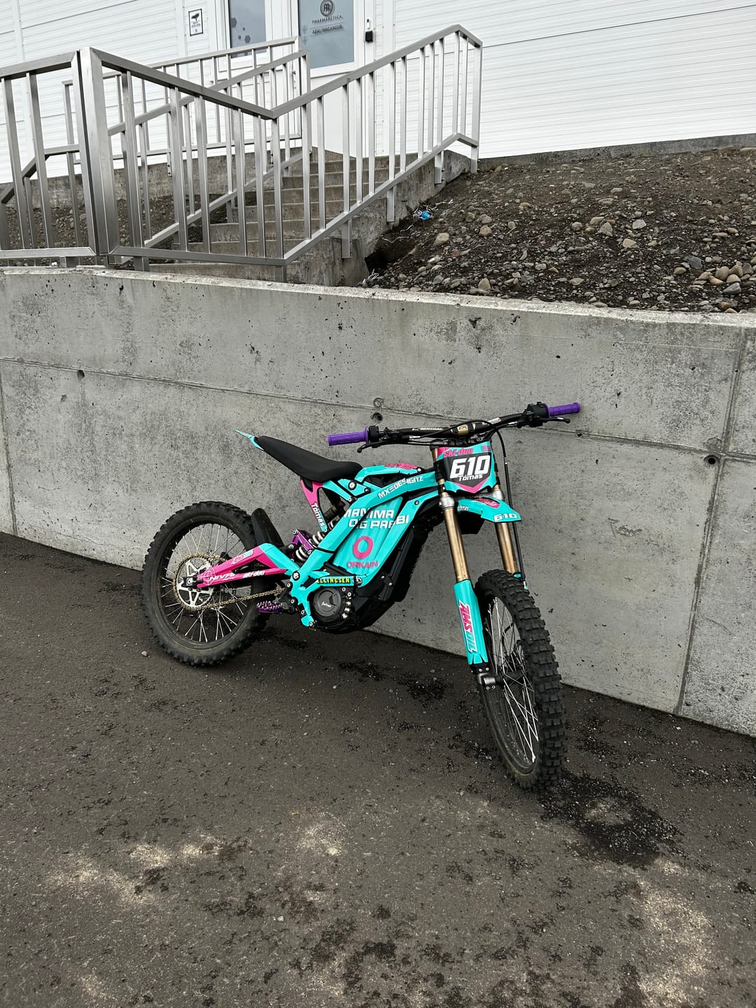 Customer photo review of Full Custom Graphics Kit