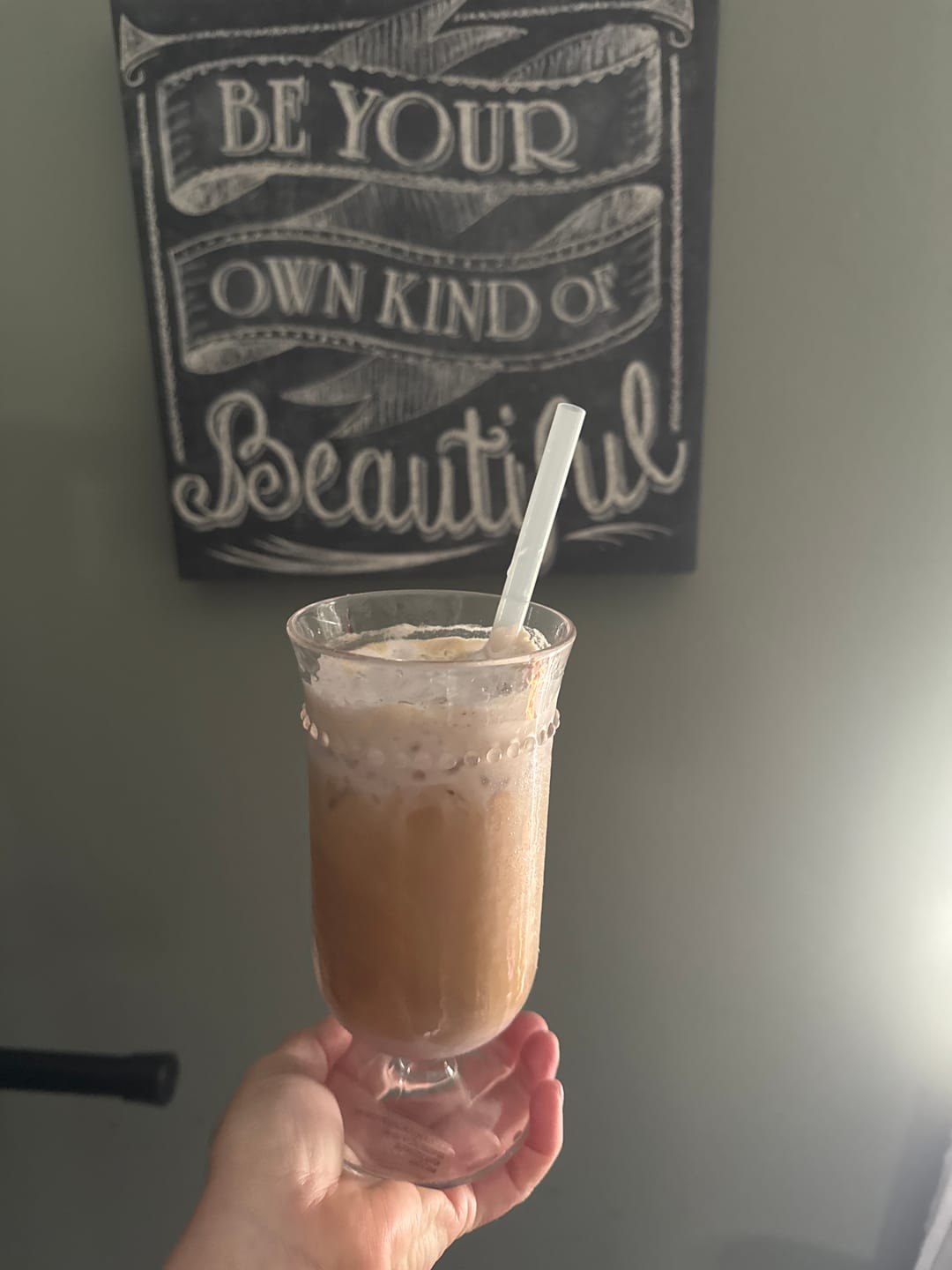Customer photo review of Blueberry Pancake Syrup