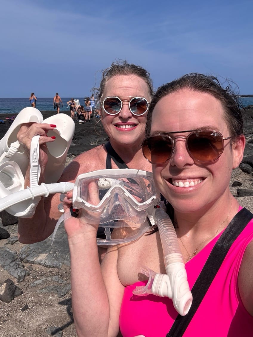 Customer photo review of Sundae Snorkel Set