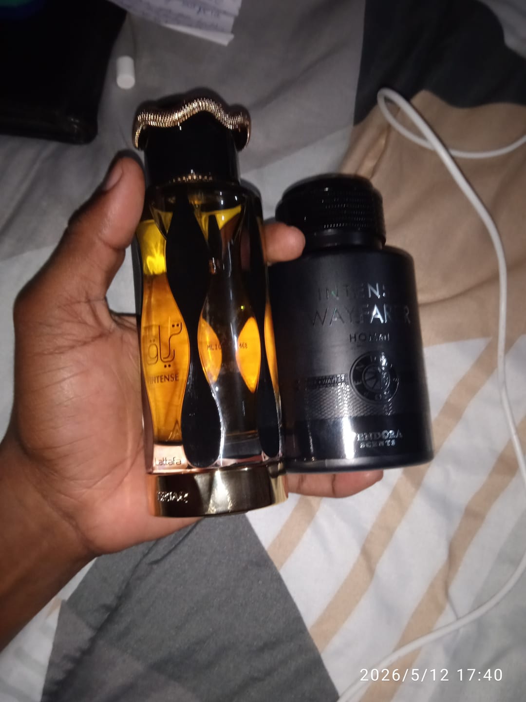 Customer photo review of Teriaq Intense Eau Parfum 100ml - Lattafa