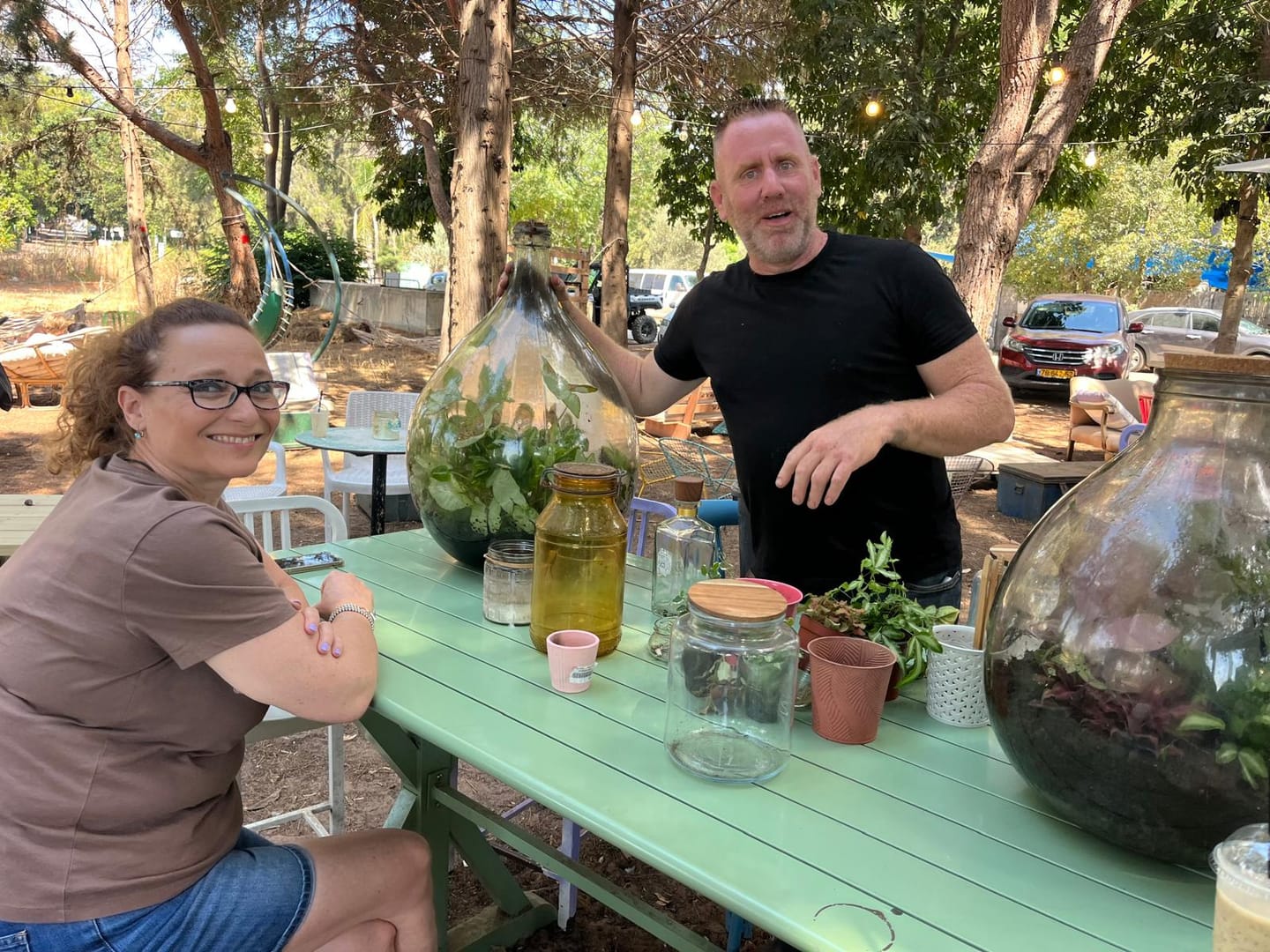 Customer photo review of סדנאות טרריום ביתי