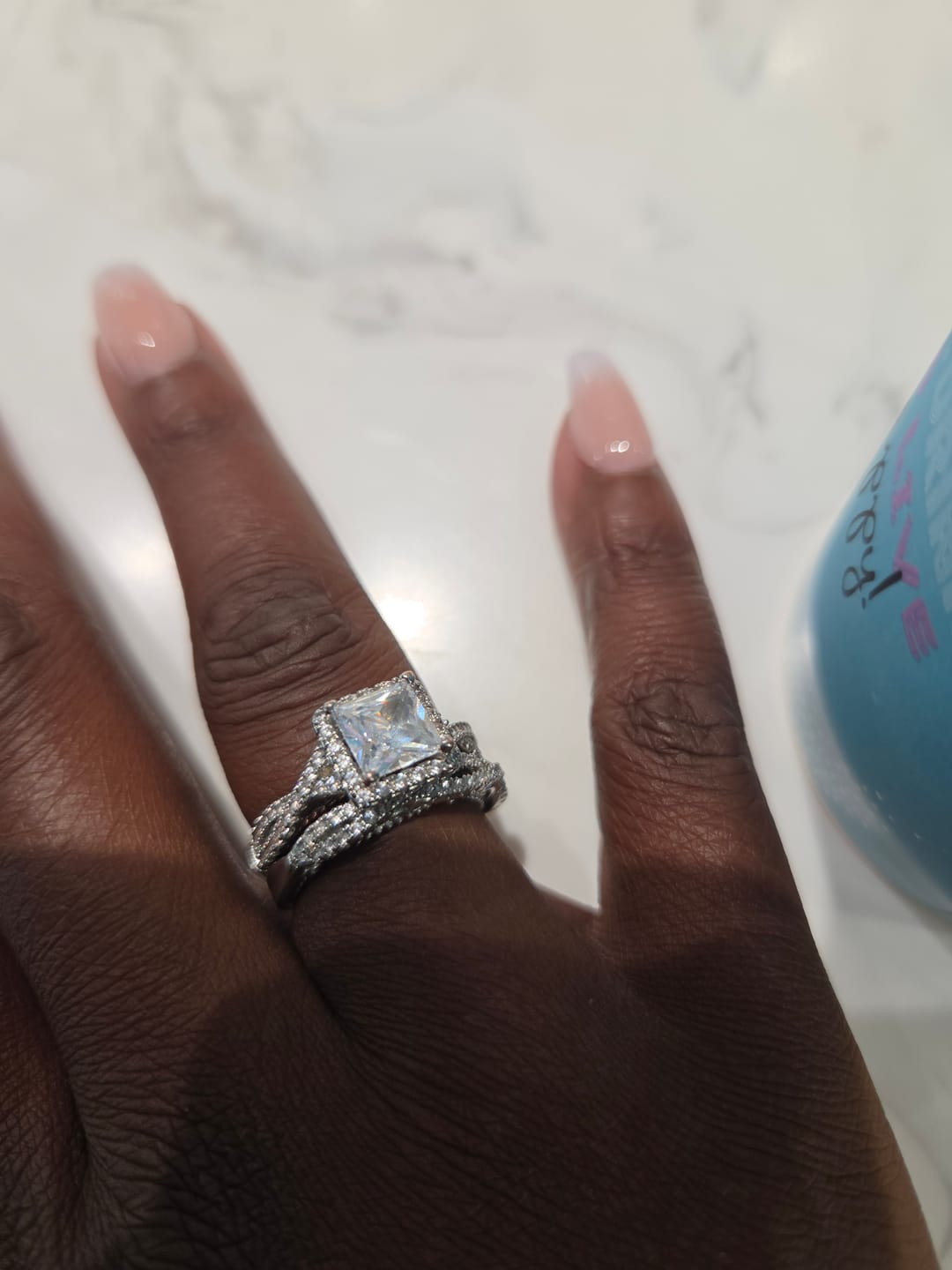 Customer photo review of FREE Today: Prince Rose Couple Ring