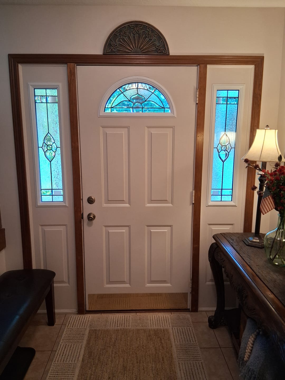 Customer photo review of Normandy Glass and Frame Kit (Fanlite)