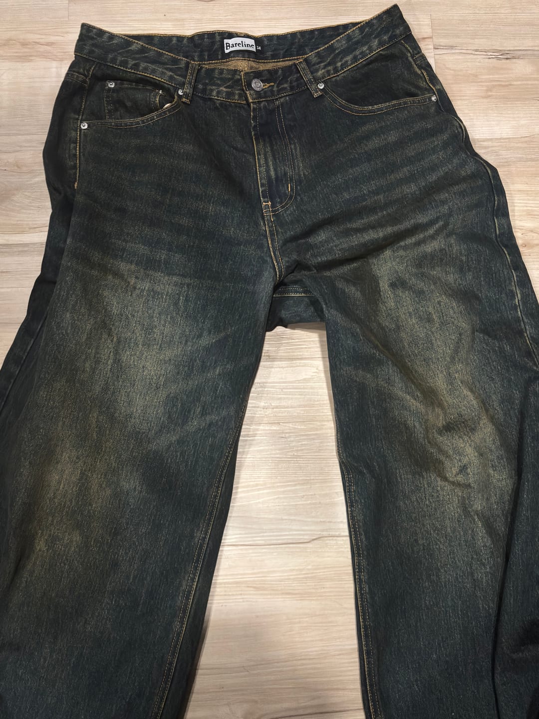 Customer photo review of Saturn Wash Denim