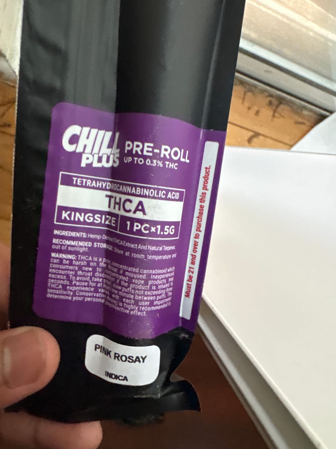 Customer photo review of Oreoz - Hybrid 1.5g Pre-Roll