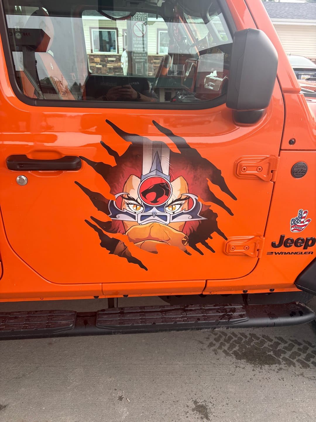 Customer photo review of Hood Lettering | Set of 2