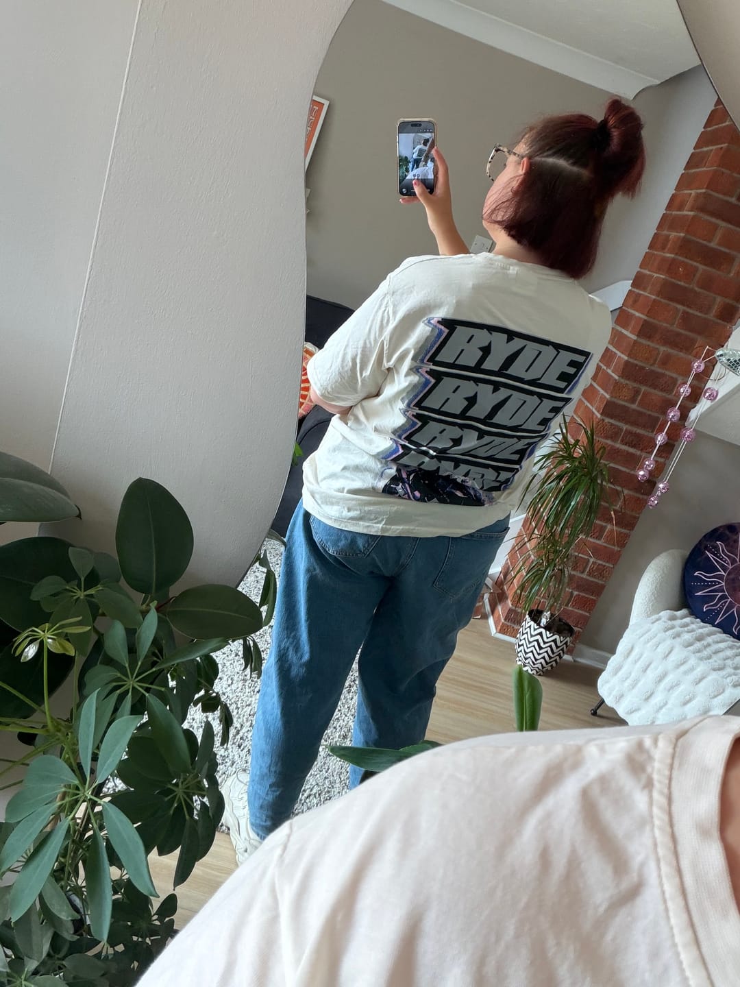 Customer photo review of Kyle Ryde Glitch 'Seeing Double' Tee