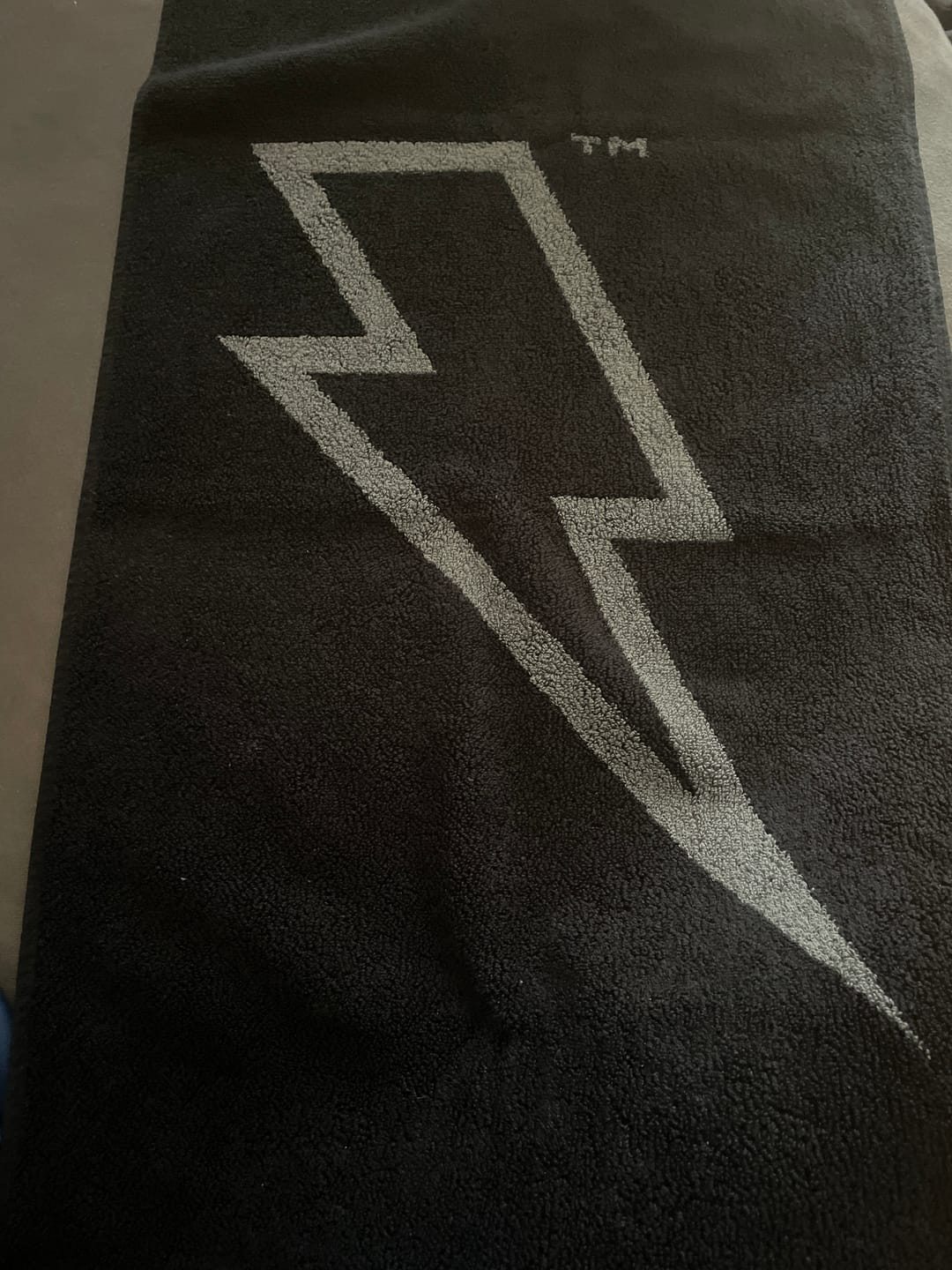 Customer photo review of Gym Towel