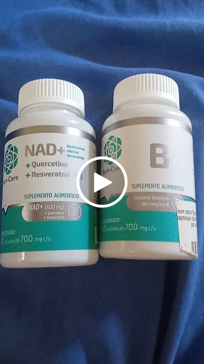 Customer video review of NAD+ Quercetina y Resveratrol Fort Core