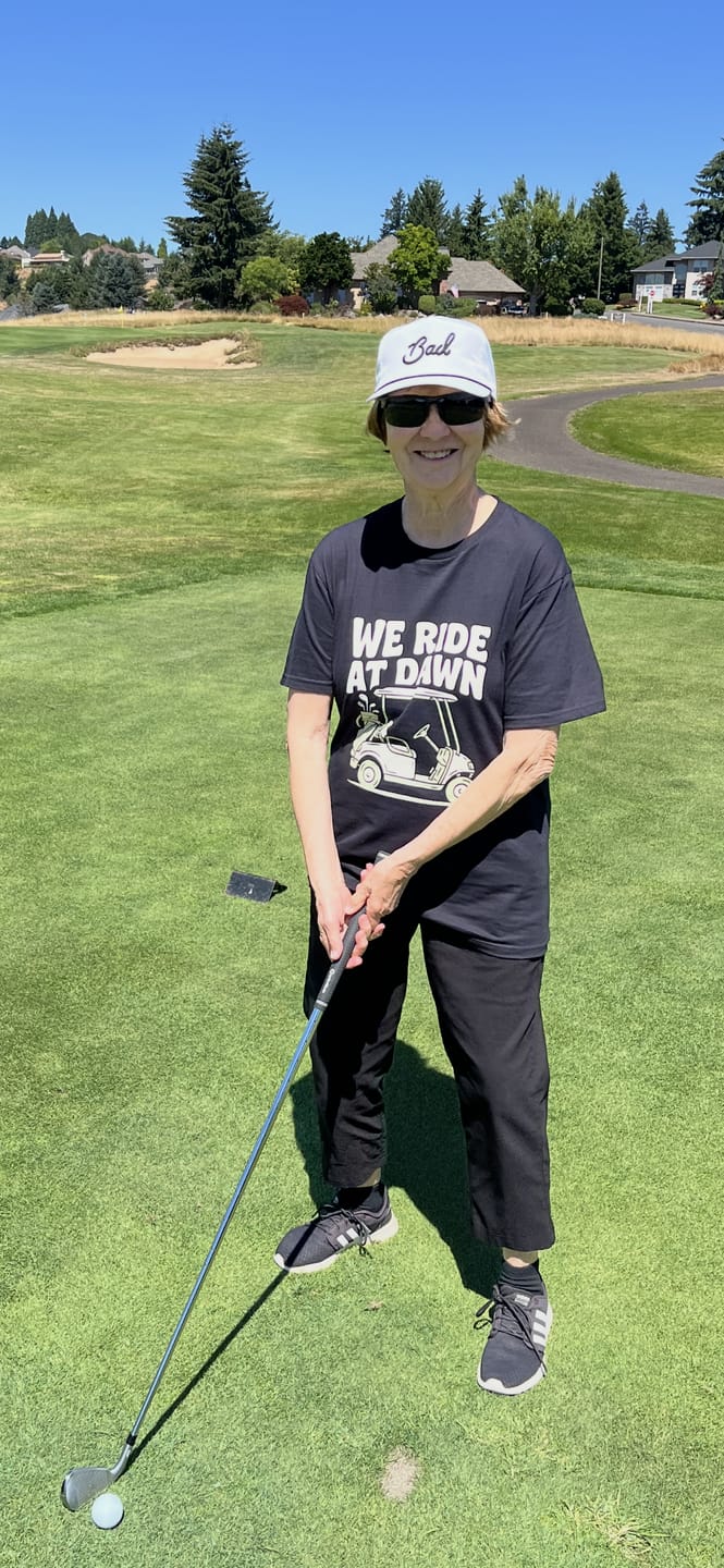 Customer photo review of We Ride At Dawn T-Shirt