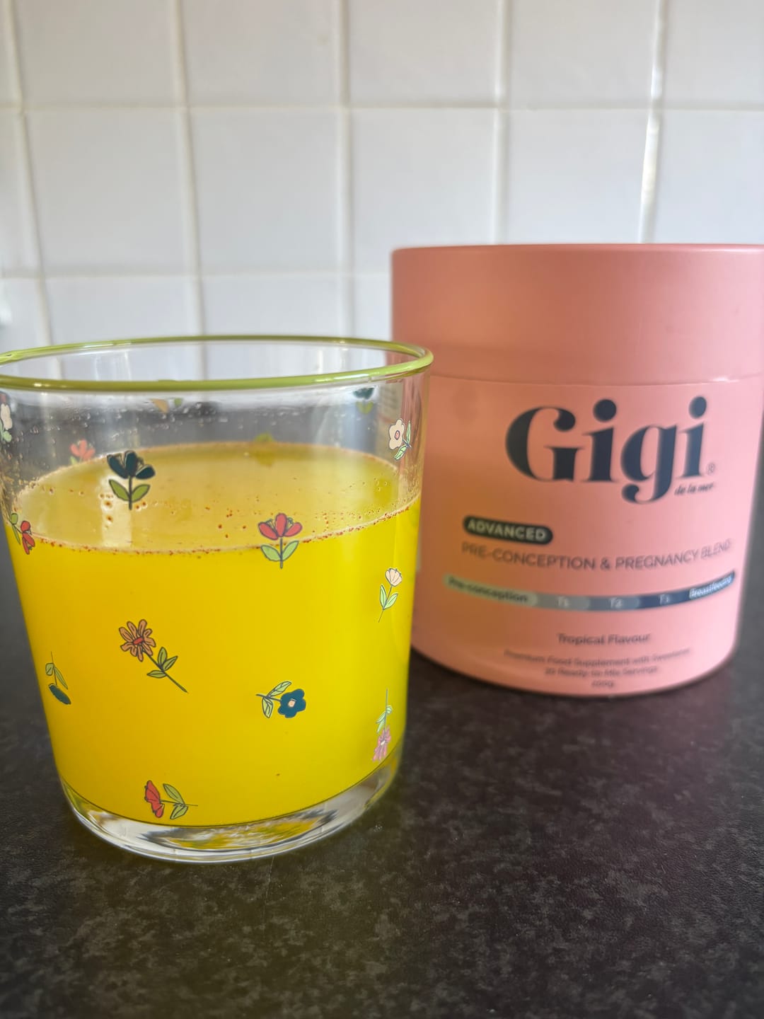 Customer photo review of Advanced Pre-Conception & Pregnancy Blend