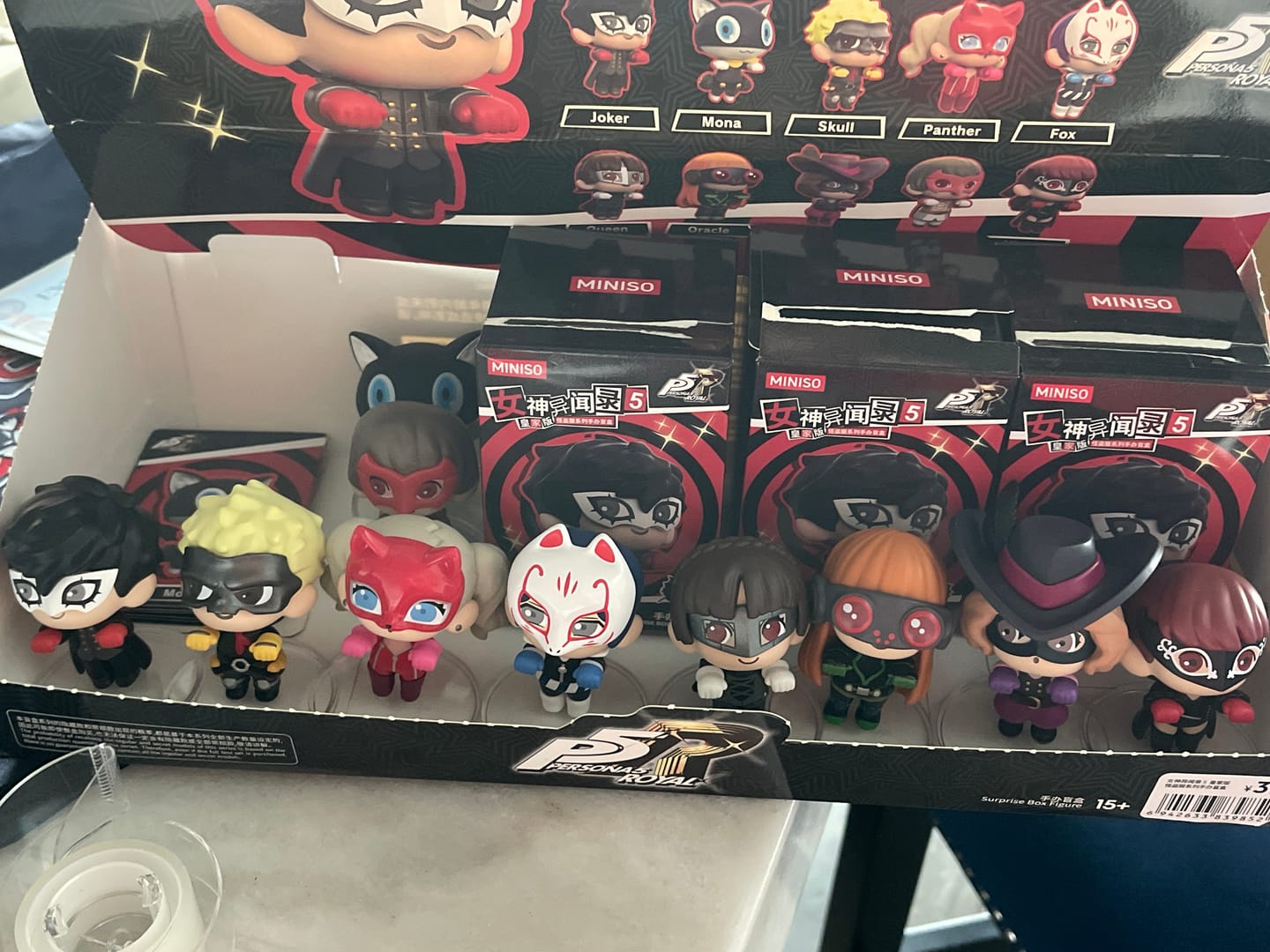 Customer photo review of Persona 5 - Phantom Thief Series Figure Blind Box
