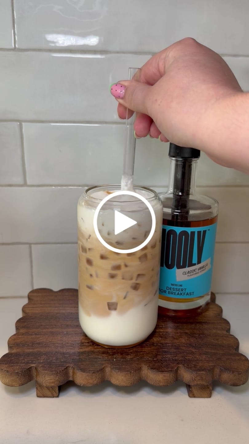 Customer video review of Vanilla Coffee Syrup