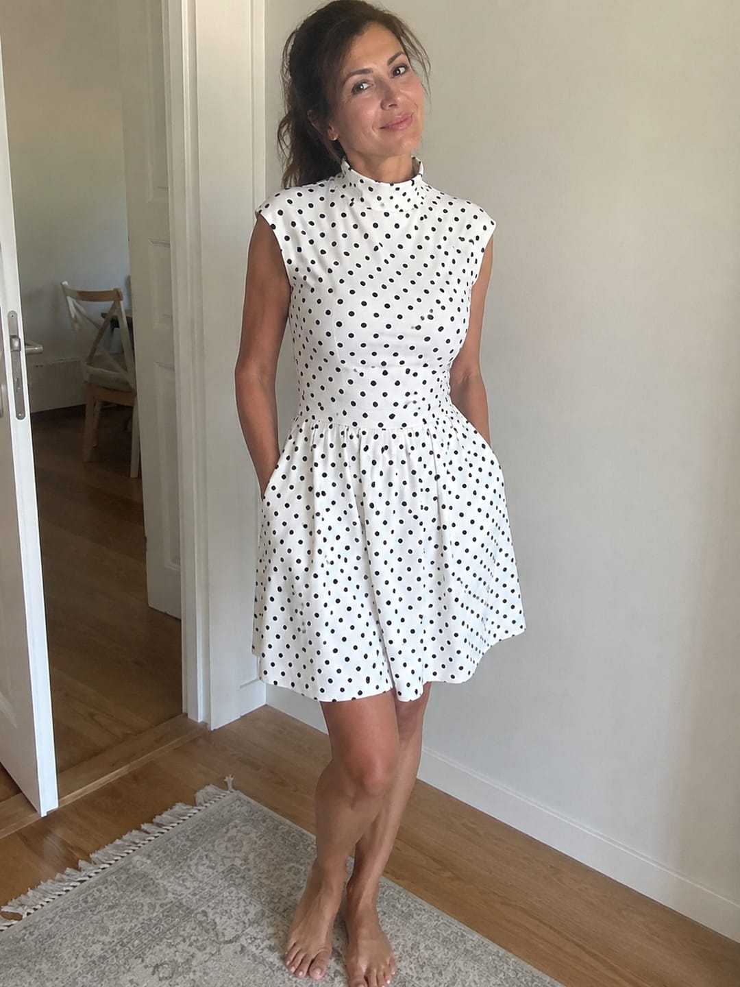 Customer photo review of Kadin Şortlu iki parçalı takım