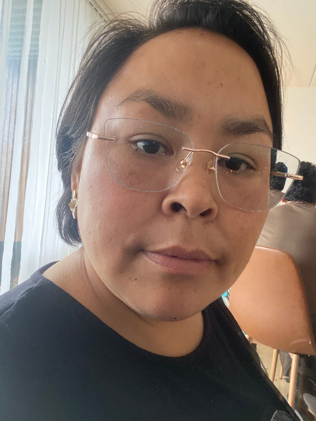Customer photo review of Mitzy Eyeglasses