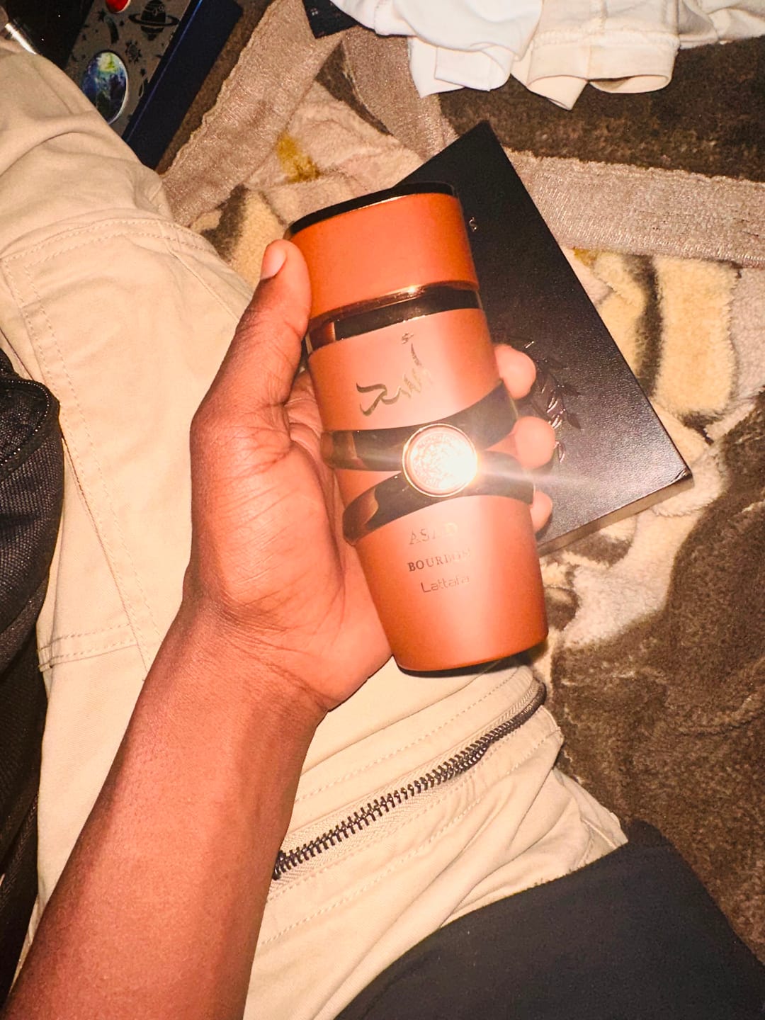 Customer photo review of Asad Bourbon lattafa edp 100ml