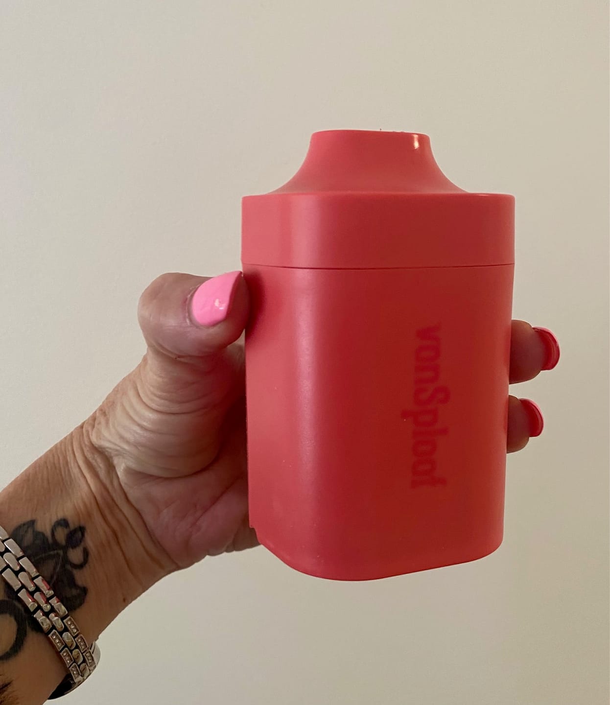 Customer photo review of Pink vonSploof Personal Air Filter