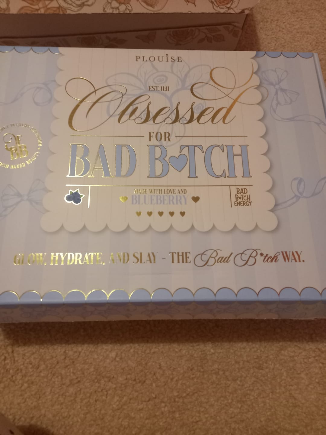 Customer photo review of Obsessed For Bad Bitch Bundle - Blueberry