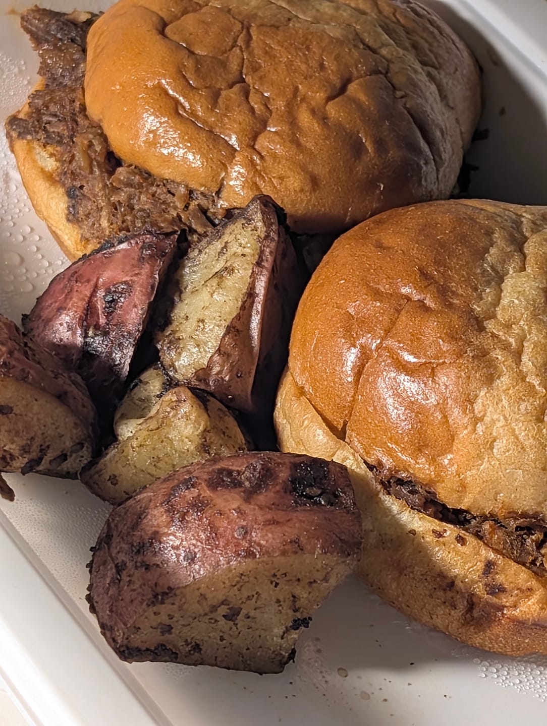 Customer photo review of BBQ Brisket Sliders