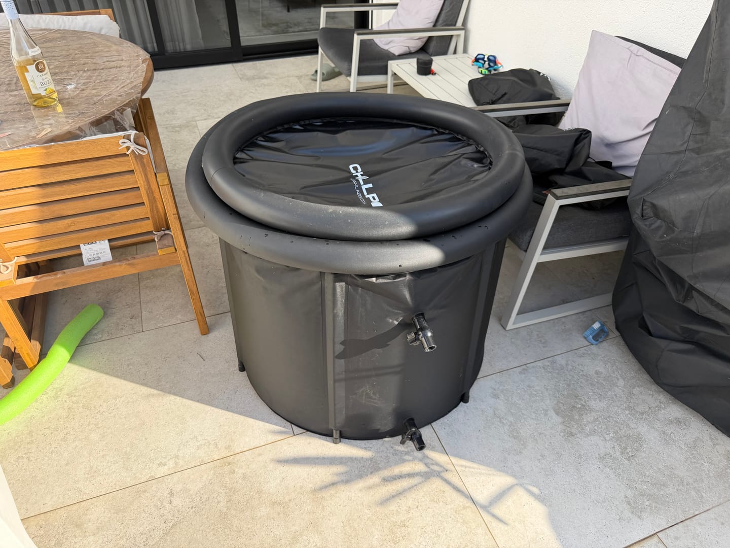 Customer photo review of CHILLPOD - אמבטיית קרח