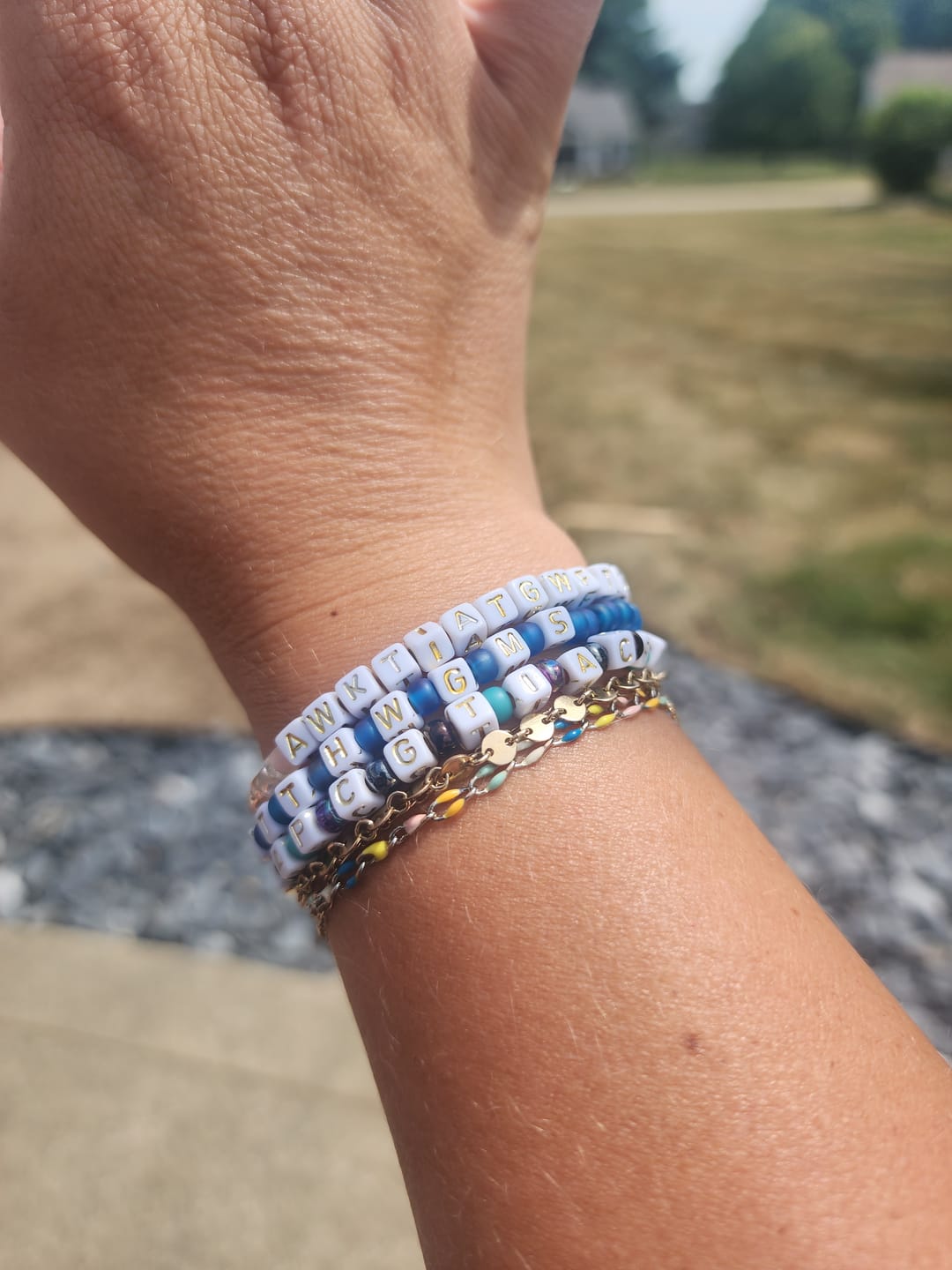 Customer photo review of Custom Verselets®: Personalized Scripture, Made for You