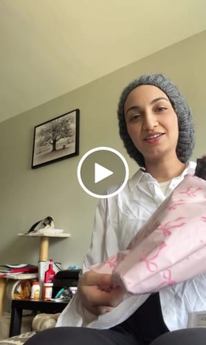 Customer video review of DreamCare Laundry Bag