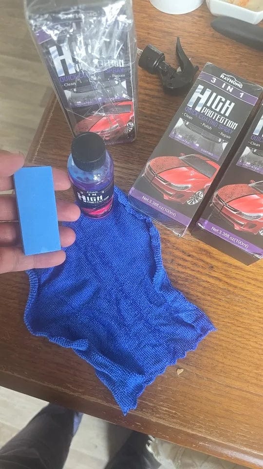 Customer photo review of CERA SHIELD – Keramički Sprej za Zaštitu Automobila 1+1 GRATIS