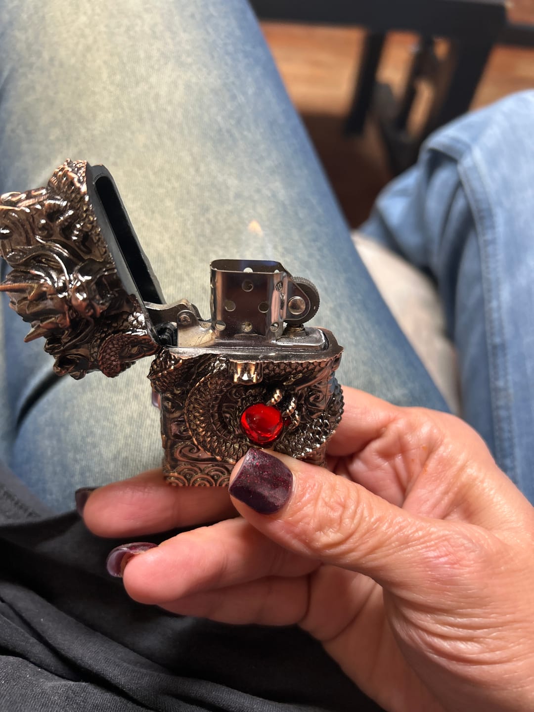 Customer photo review of Armored Dragon Lighter