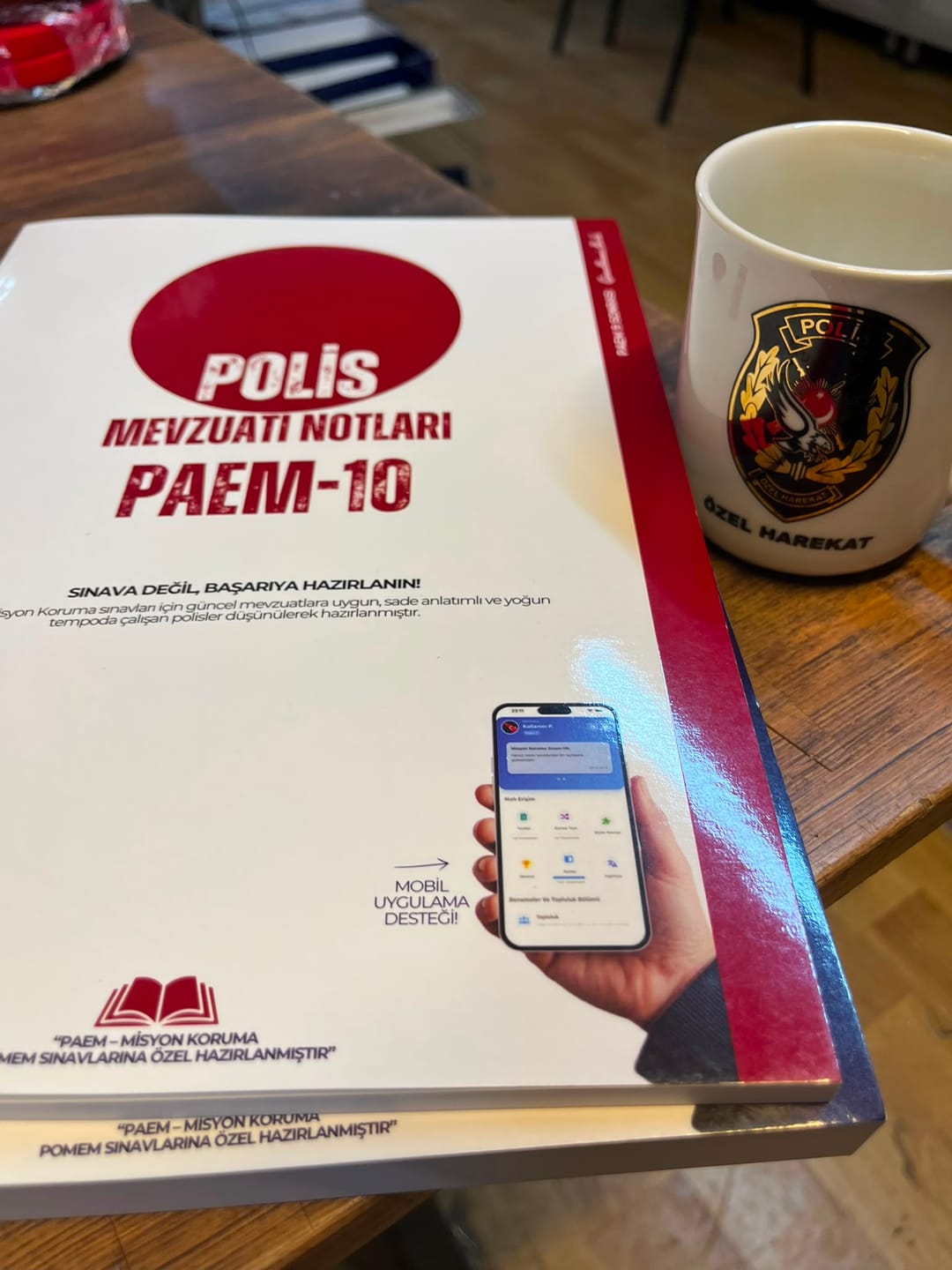 Customer photo review of PAEM-10 | 3 KİTAP (Tüm Dersler ve Soru Bankası) Mobil Uygulama Hediye
