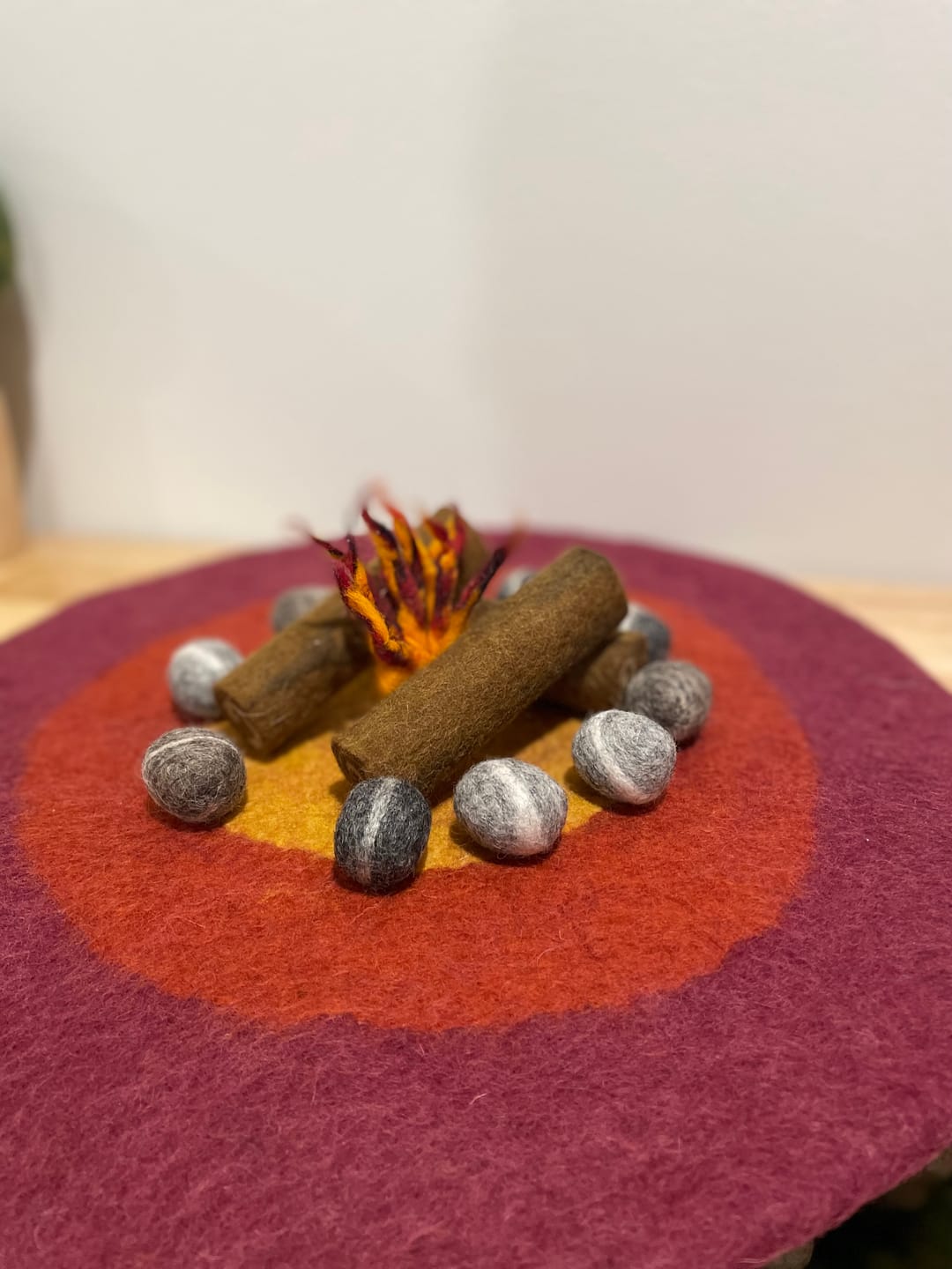 Customer photo review of Campfire Play Mat Playscape
