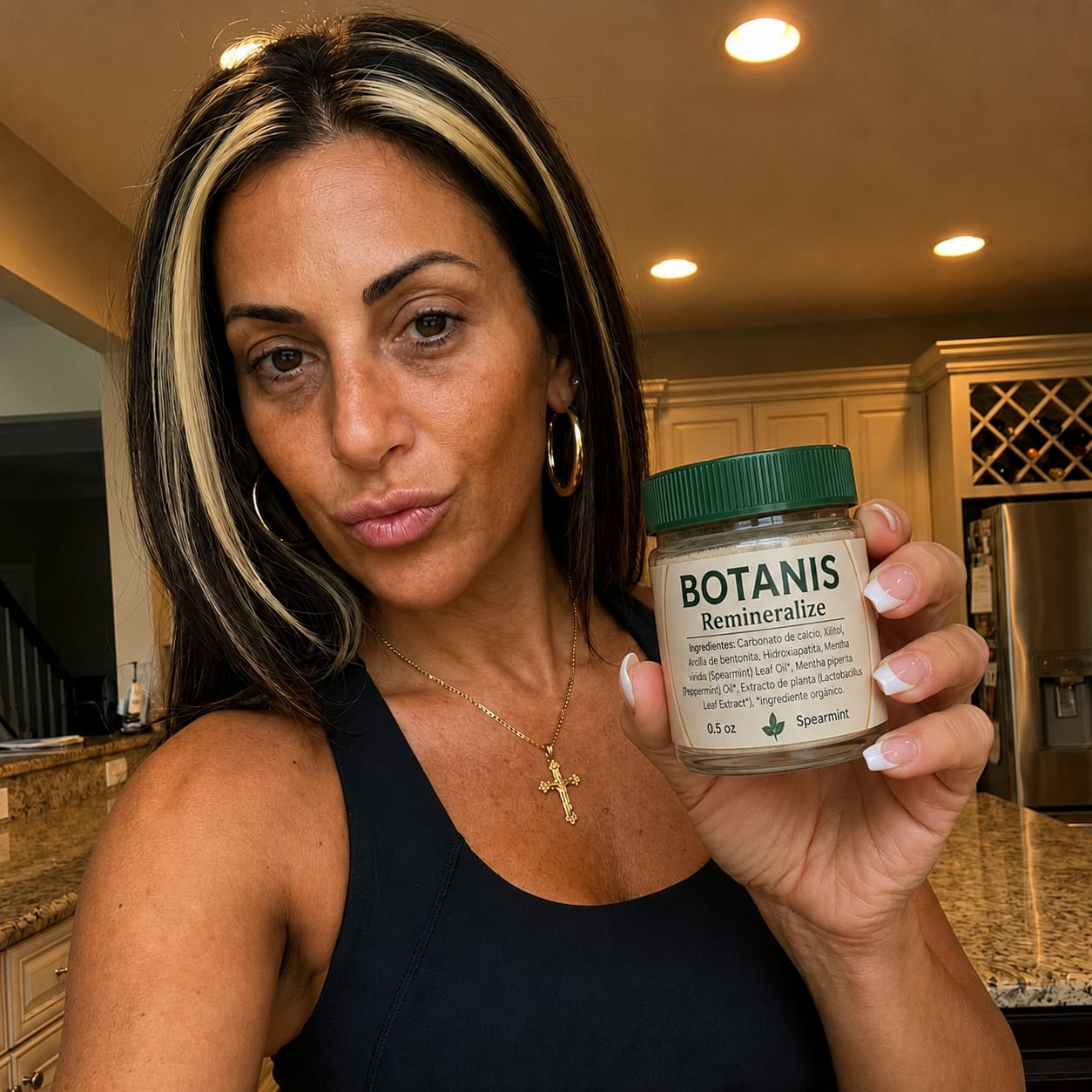 Customer photo review of Botanis | Conservá tus dientes por más tiempo