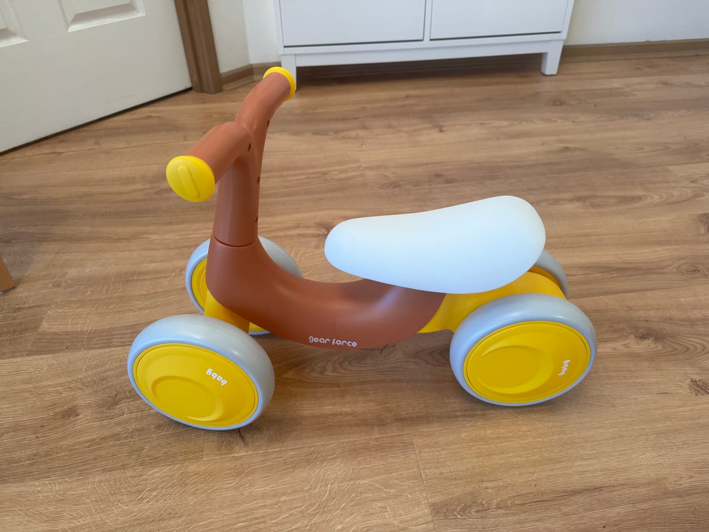 Customer photo review of Baby Balance Bike 4 Wheels