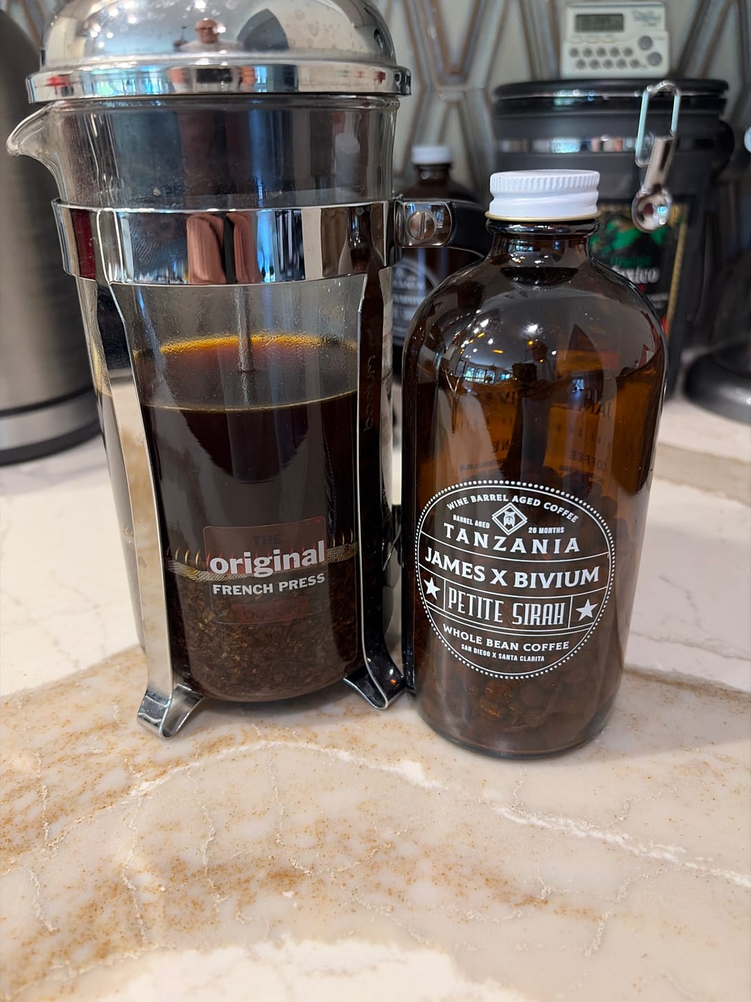 Customer photo review of Wine Barrel Aged Tanzania