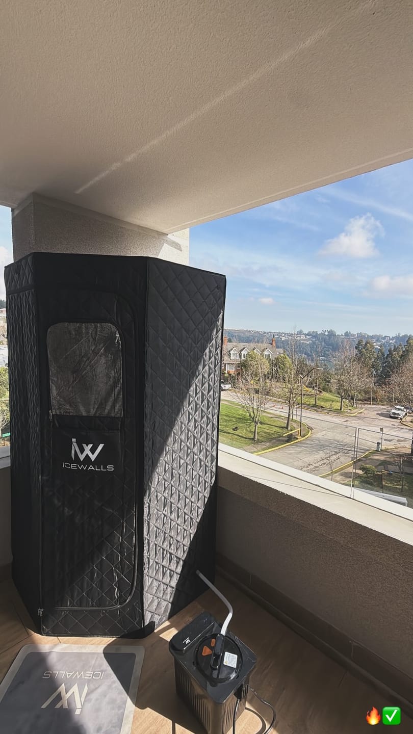 Customer photo review of Sauna Portátil 3.0