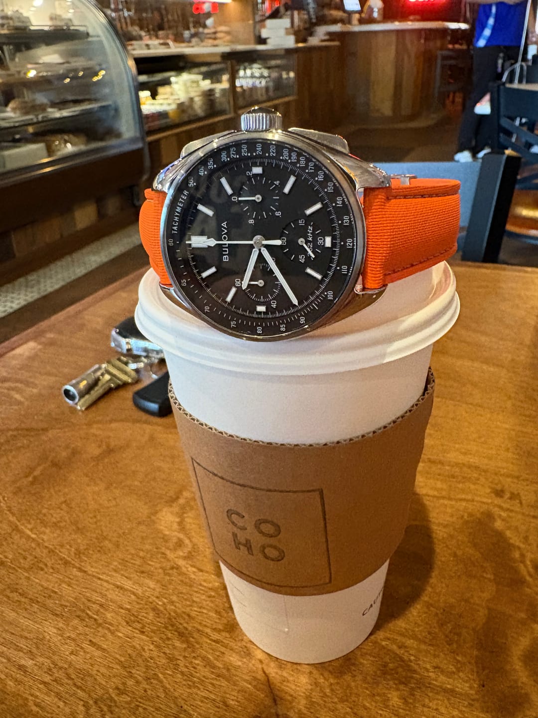 Customer photo review of Sailcloth Rubber Deploy - Orange