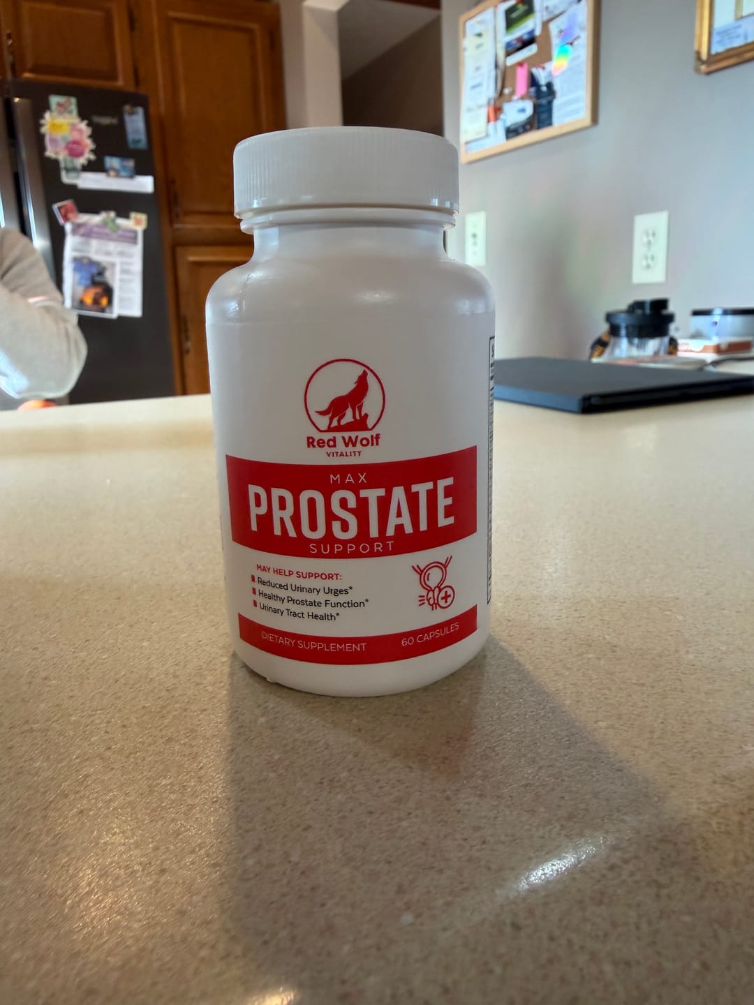 Customer photo review of Max Prostate Support