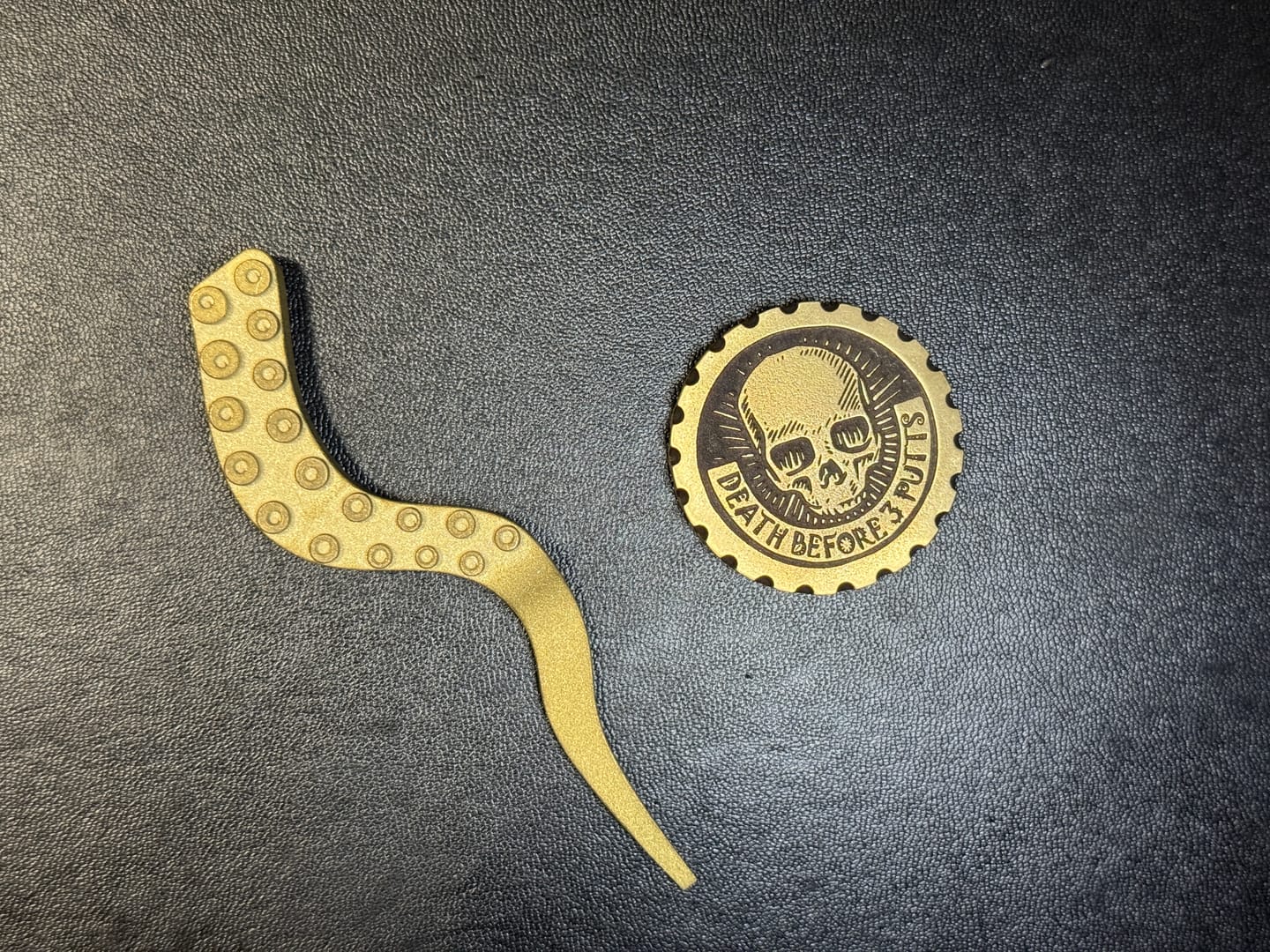 Customer photo review of The Tentacle Pitch Tool - Brass